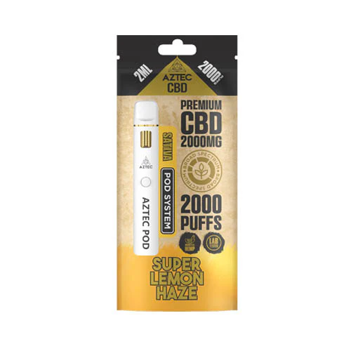 Aztec CBD 2000mg Starter Prefilled Pod Kit - Image 12