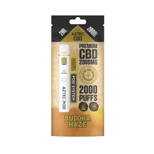 Aztec CBD 2000mg Starter Prefilled Pod Kit - Image 18