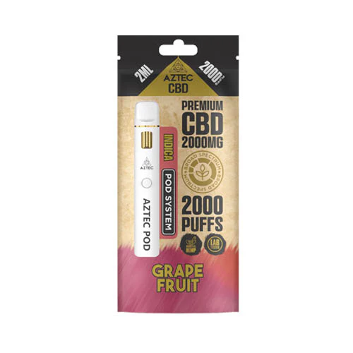 Aztec CBD 2000mg Starter Prefilled Pod Kit - Image 21