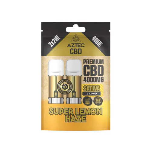 Aztec CBD 4000mg Prefilled Pods X2 - Image 27