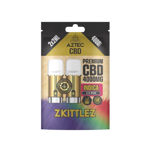Aztec CBD 4000mg Prefilled Pods X2 - Image 30