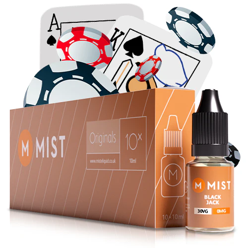 Black Jack E Liquid (10x10ml)