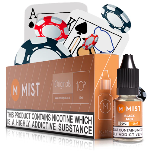 Black Jack E Liquid (10x10ml) - Image 2