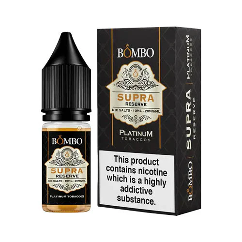 Bombo Platinum Tobaccos Supra Reserve Nic Salt - Image 2