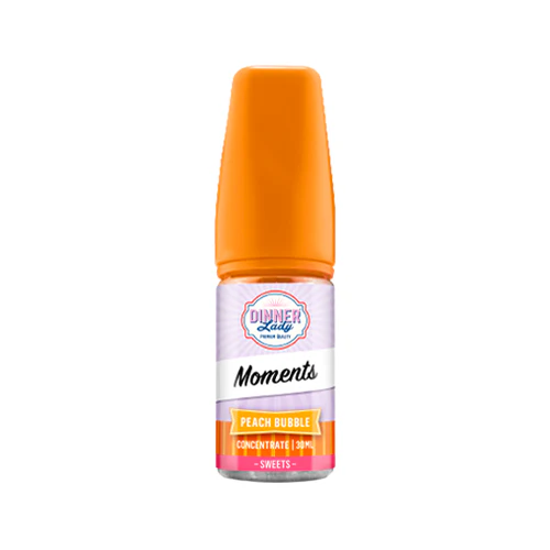 Dinner Lady Moments Peach Bubble E-Liquid Concentrate
