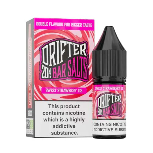 Drifter Bar Salts Sweet Strawberry Ice Nic Salt - Image 2