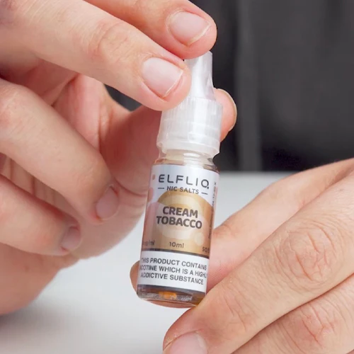 ELFLIQ Snoow Tobacco (Cream Tobacco) Nic Salt - Image 4