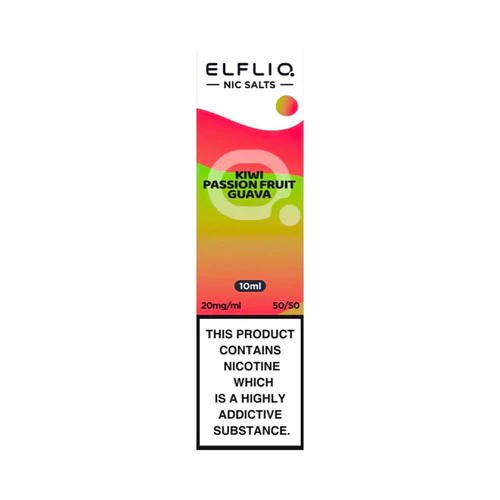ELFLIQ Kiwi Passion Fruit Guava Nic Salt - Image 2