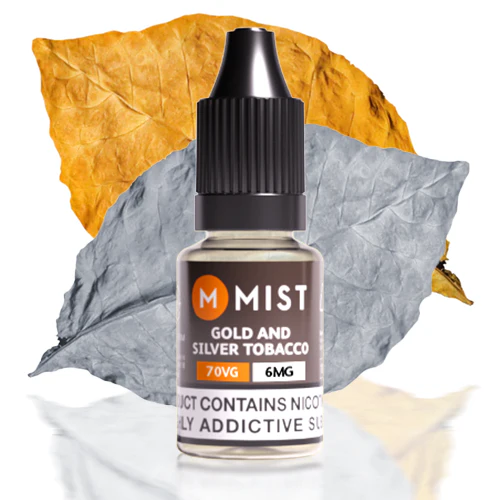 Gold & Silver Tobacco E Liquid 10ml - Image 2