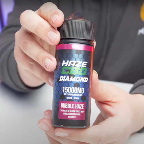 Haze CBD Diamond - Bubble Haze - 100ml - Image 2