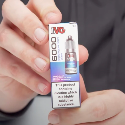 IVG 6000 Bubblegum Berry Wave Nic Salt - Image 2