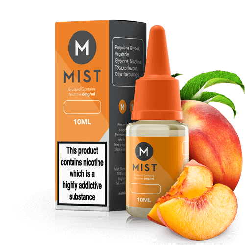 Juicy Peach E Liquid 10ml - Image 3