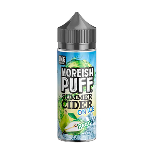 Moreish Puff Summer Cider on Ice - Pear 100ml