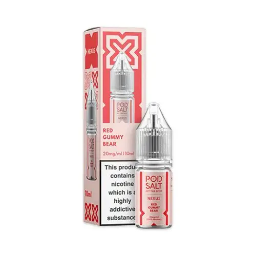 Pod Salt Nexus Red Gummy Bear Nic Salt