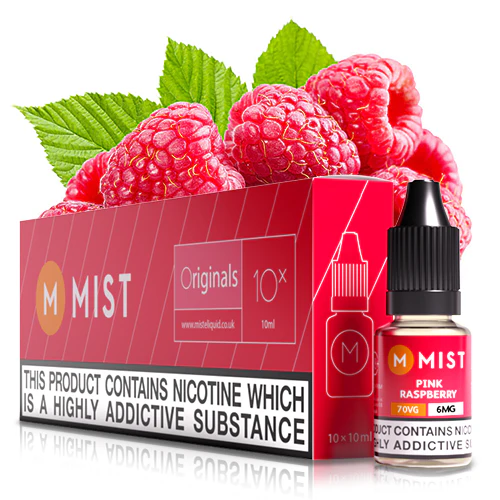 Pink Raspberry E Liquid (10x10ml) - Image 10