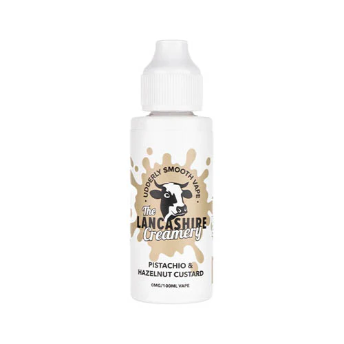 The Lancashire Creamery - Pistachio & Hazelnut Custard 100ml