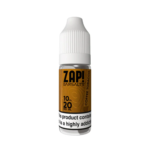 Zap! Bar Salts Coffee Tobacco Nic Salt - Image 2